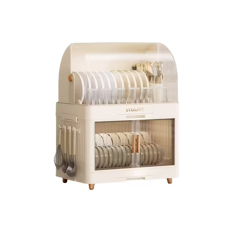 Armário de Cozinha Camada Dobrável Multifuncional
